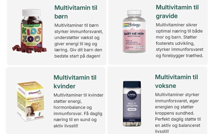 multivitaminer