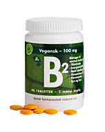 Grønne Vitaminer DFI B2 100 mg (90 stk)