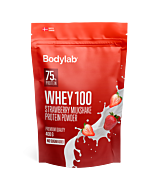 Bodylab Whey100 Proteinpulver Strawberry Milkshake (400 g)
