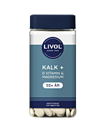Livol Kalk + D-Vitamin & Magnesium 50+ (270 tabl)