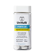 Unikalk Forte 20 Tyggetablet (90 stk)