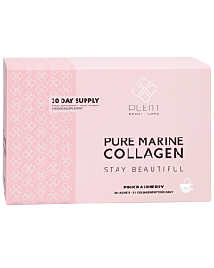 Plent Pure Marine Collagen Pink Raspberry Packs (30 stk)