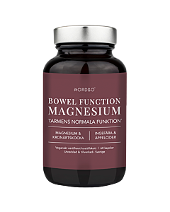 Nordbo Vegan Bowel Function Magnesium (60 kaps)