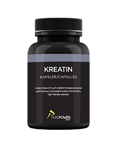 PurePower Kreatin kapsler (120 stk)