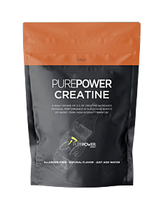 PurePower Kreatin m Cola Smag (300 g)