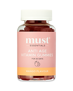Must Essentials Vitamin Gummies Mango Anti Age (60 stk)