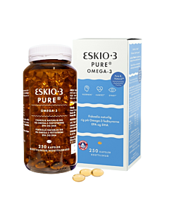 Eskio-3 Fiskeolie (250 kap)