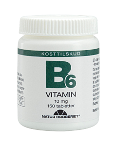 Natur Drogeriet B6-Vitamin 10 mg (150 tabl)