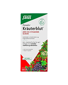Salus Floradix Kräuterblut Urte-Jern Mikstur (500 ml)