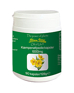Oil of life Kæmpenatlysolie 1000 mg (90 kap)