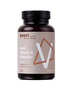 PUORI Multi Vitamin & Mineraler (60 kapsler)