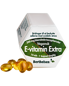 Berthelsen E-vitamin Extra (75 kaps)