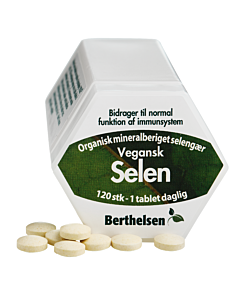 Berthelsen Selen 100 mcg (120 tabletter)