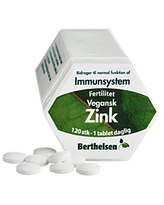 Berthelsen Zink 20 mg (120 tab)