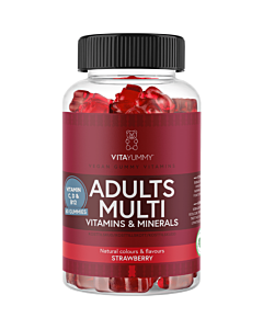 VitaYummy Adults Multi Strawberry (60 stk)