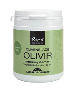 Natur Drogeriet Olivir Olivenblade (180 Kap)