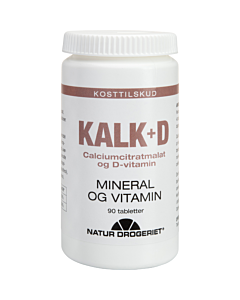 Natur Drogeriet Calcium + D tabletter (90 tab)