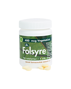 DFI Folsyre (90 tabletter)