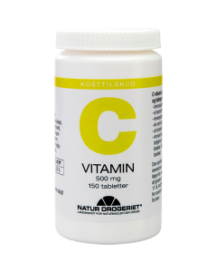 Natur Drogeriet C-Vitamin 500 mg (150 tabl)