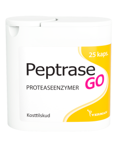 Verman Peptrase GO (25 kaps)