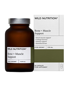 Wild Nutrition Food-Grown Bone + Muscle Support (90 kaps)